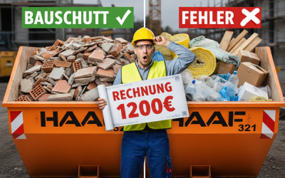 Container für Schutt: Was Sie bei der Entsorgung beachten sollten