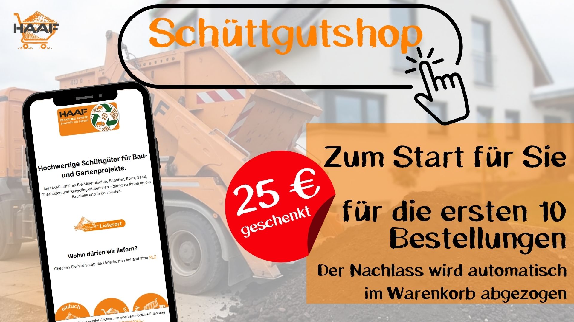 Aktion Schüttgutshop